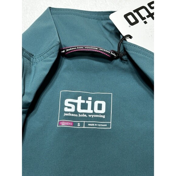 Stio Women’s Fernos Insulated Vest Size Small Teal Green Hillside Spruce NWT New - Picture 3 of 15
